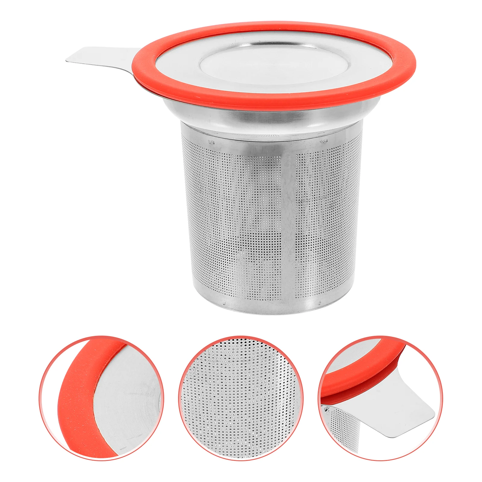 

Stainless Steel Tea Strainer Home Infuser Metal Leak Dorm Strainers Pot Replacement Filters Chinese Exquisite Mesh
