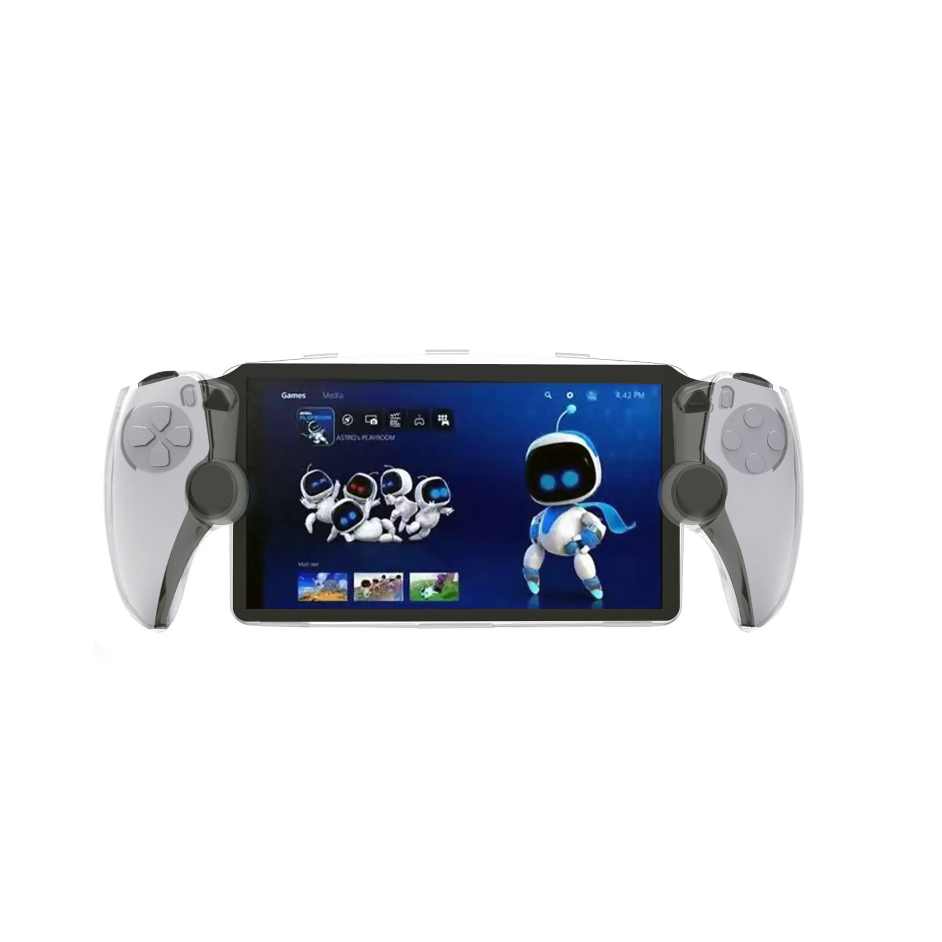 Прозрачный защитный чехол для консоли PS5 Portal
