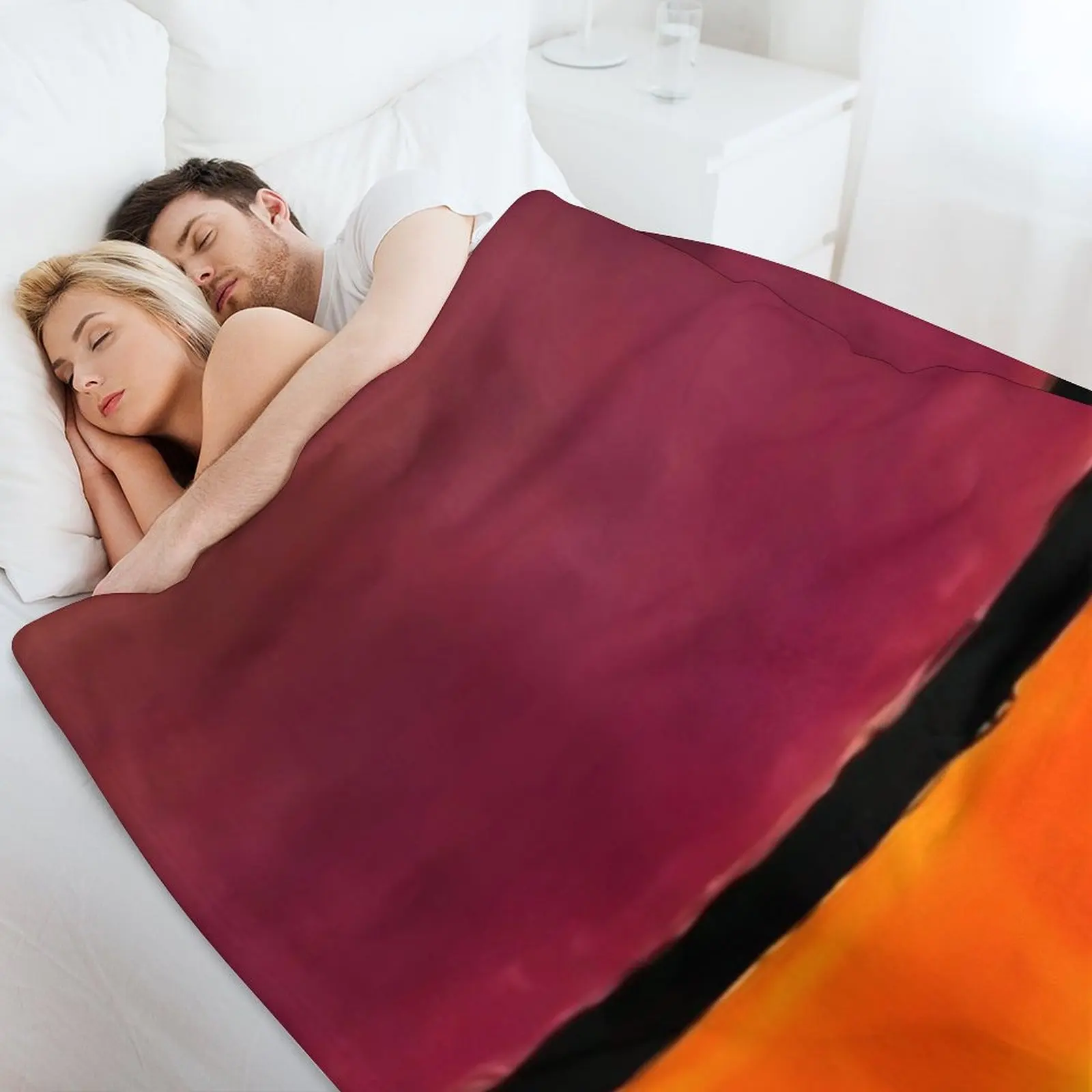 Марк Ротко живопись красочные произведения искусства Плед Покрывала на зиму