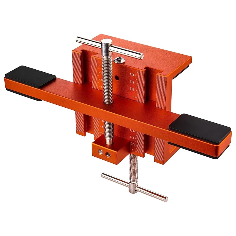 

Cabinet Door Mounting Jig Aluminum Alloy Tool Fit For Cabinets With Face Frame Or Frameless - Supports, Positions, Levels