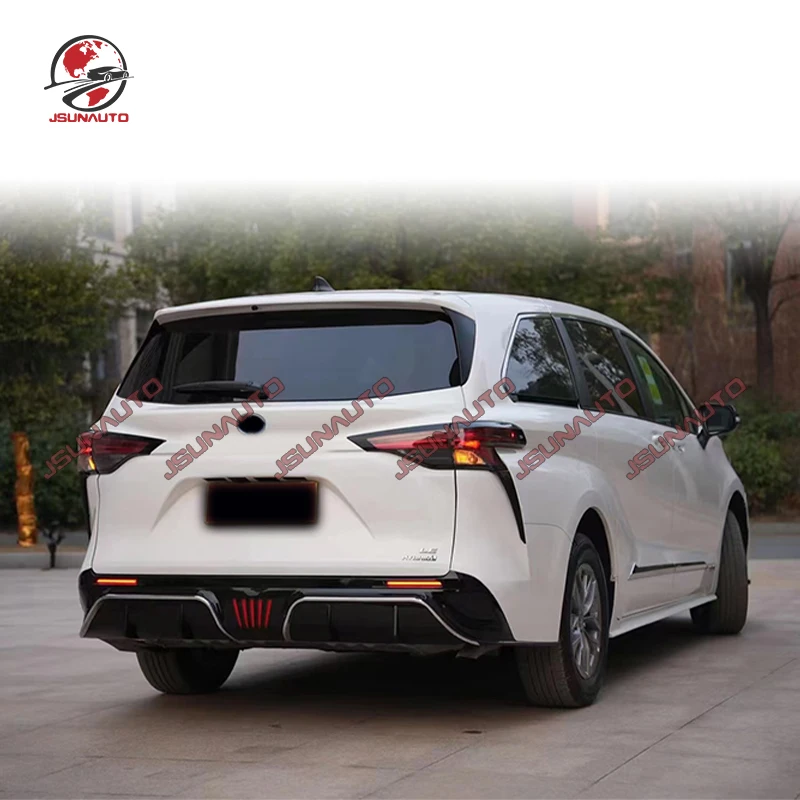 Новое поступление для Toyo Sienna 21-23 конверсионный стиль JS передний бампер задний