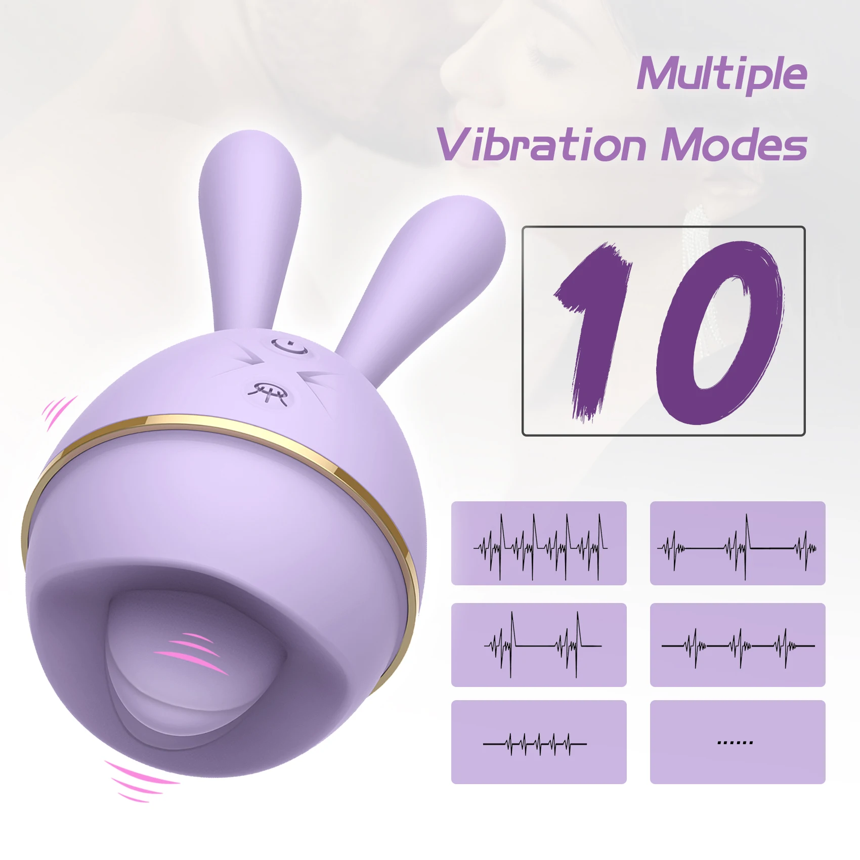 Вибратор-кролик Fun Factory Miss Bi, фиолетовый 1201065 - Fun Factory - Вибраторы-кролики - Купить