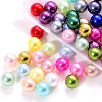 abs resin highlight non porous simulation pearl diy headband clothing accessories factory wholesale