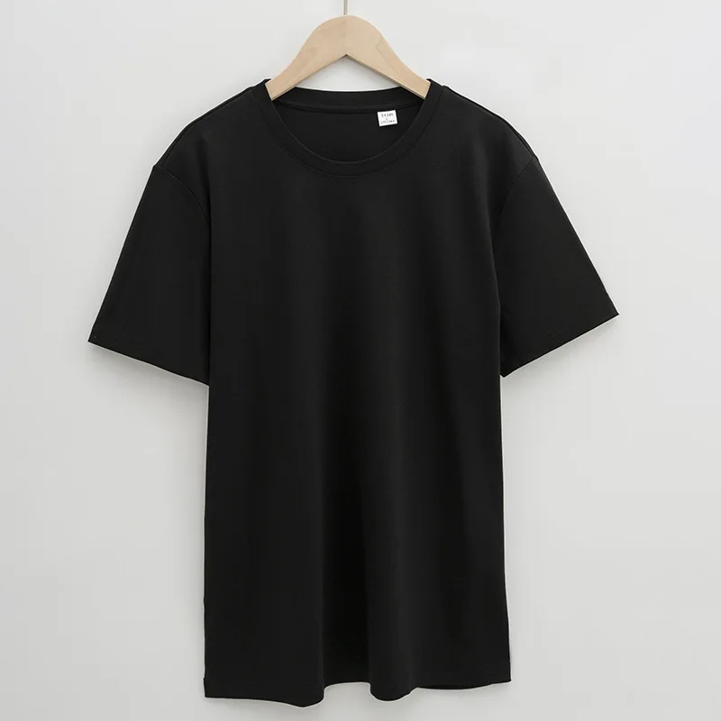 

men's cotton round neck small T cotton short sleeve T-shirt men