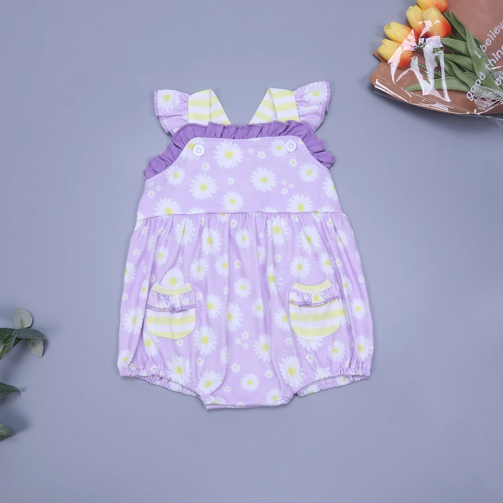 

2022 летняя одежда для маленьких девочек, цельный комбинезон, комбинезон, новая стильная одежда, красивый комбинезон без рукавов для девочек-...