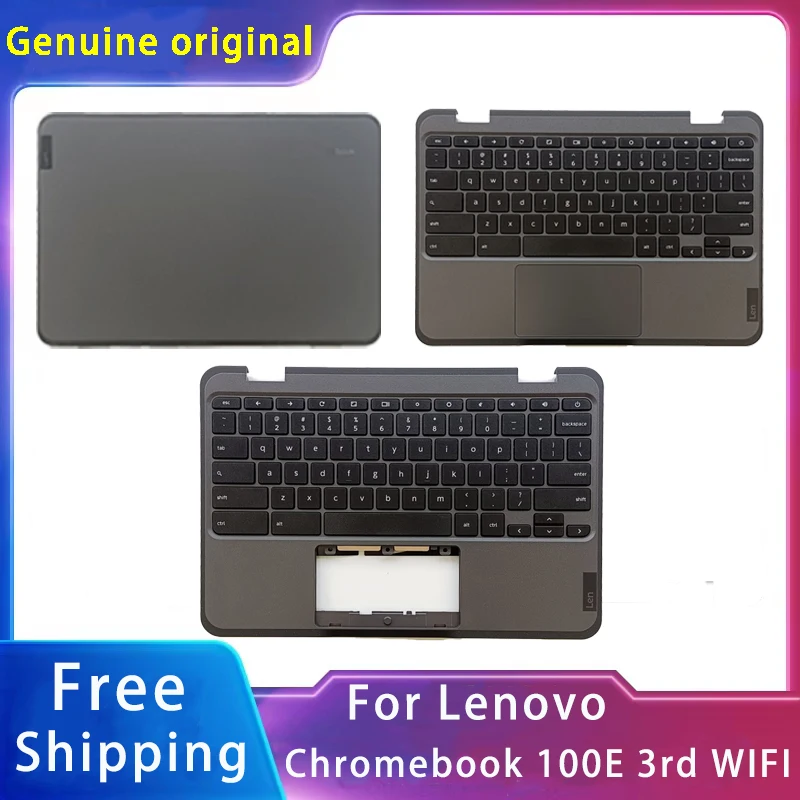 

New For Lenovo Chromebook 100E 3rd WIFI Version Replacemen Laptop Accessories Lcd Back Cover/Keyboard/Touch Pad 5CB0Z69389