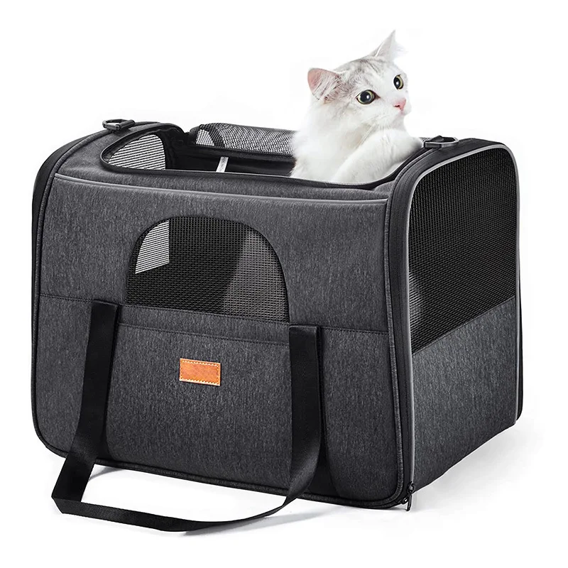 

Pet Cat Dog Carriers Outgoing Bag Portable Backpack Breathable Foldable One Shoulder Wholesale Stock Pet Products Supplies