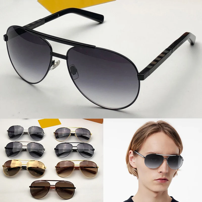 

Luxury Brand Designer 0339 Pilot Sunglasses Men Women TOP Quality Sun Glasses with Box Gafas De Sol Hombre Eyewear Gafas De Sol