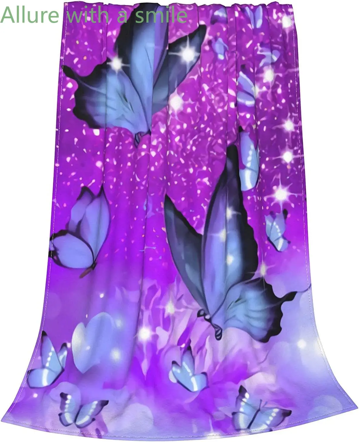 

Butterfly Blanket Throw Bed Blankets Cozy Lightweight Soft Sofa Bedding,Gifts Blanket for Women and Men 60x50 inch