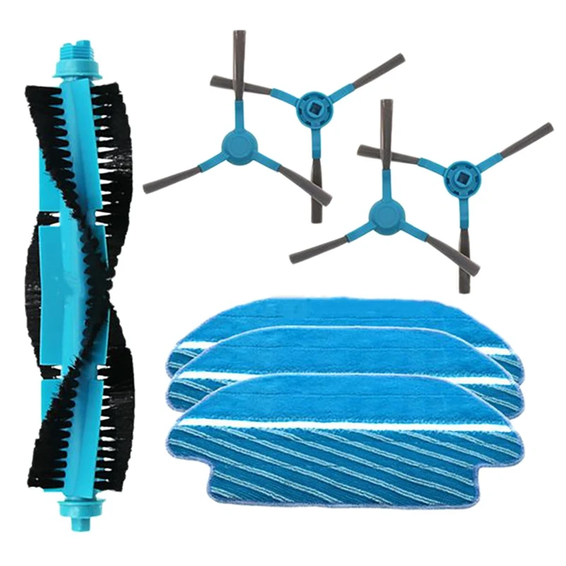 

Робот-пылесос, основная щетка, боковая щетка, тряпки для швабры Conga 3490 Elite, Роботизированная кожа
