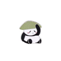 national tide chinese style panda brooch female cartoon cute badge personality wild pin couple badge accessories