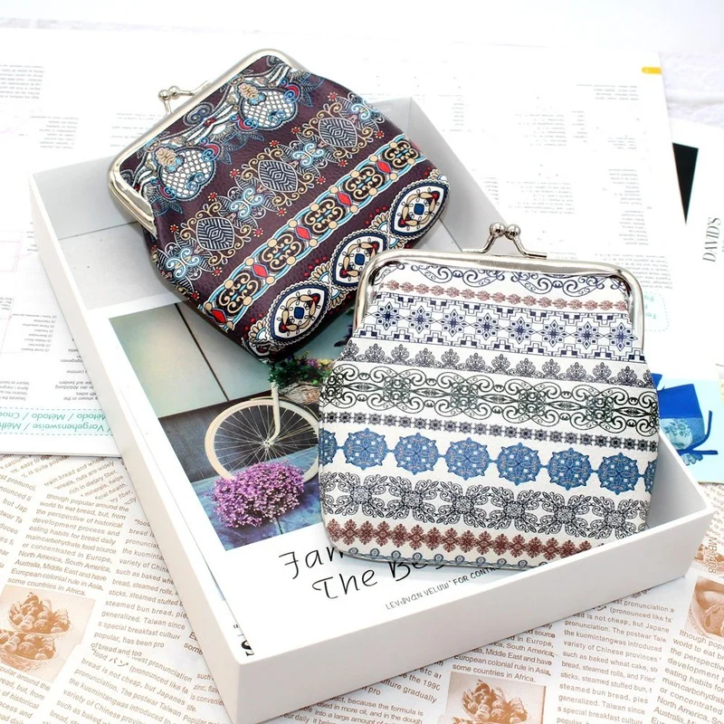 Новый кошелек в национальном стиле с нулевой полосой женская маленькая сумка