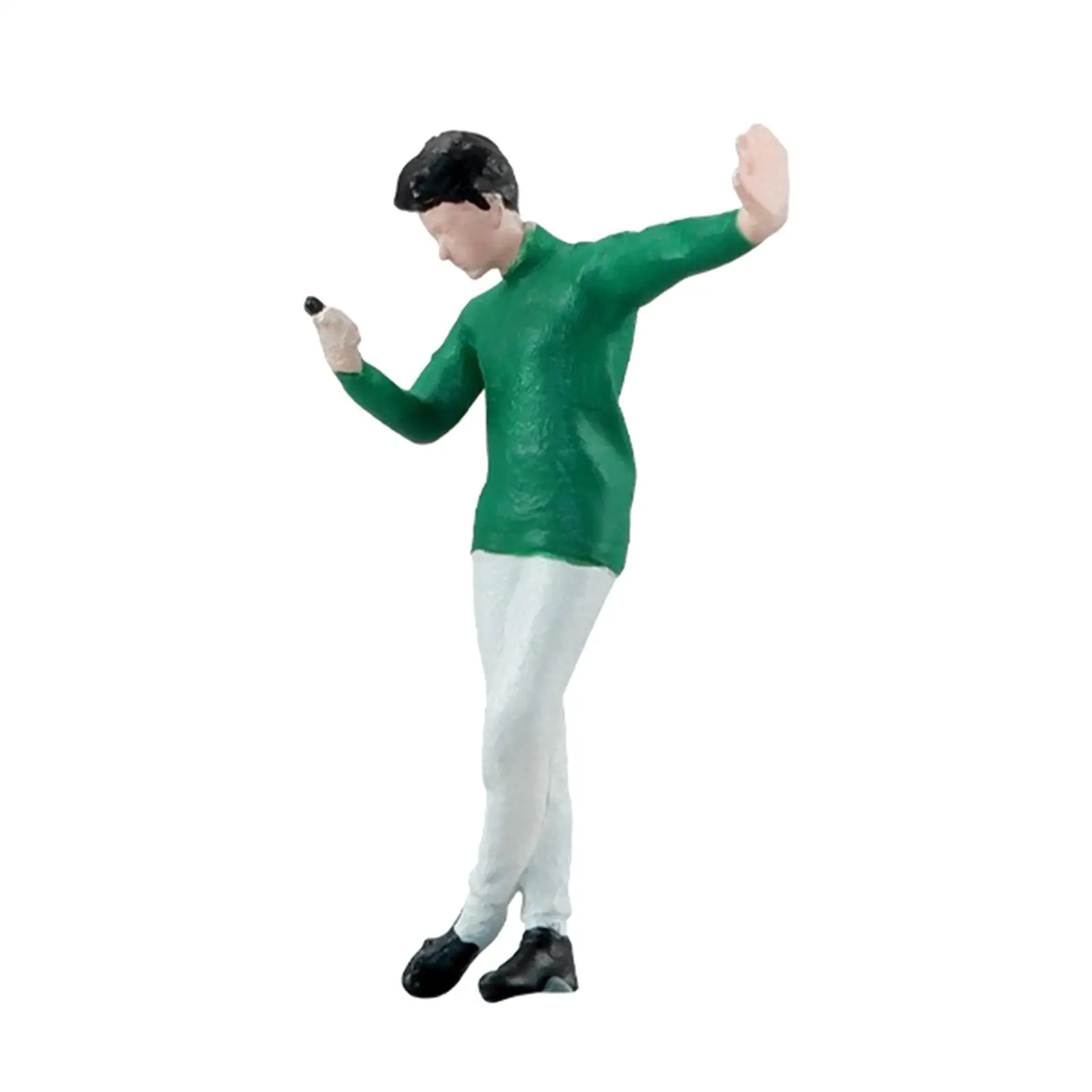 

1:64 People Figures Collection Trains Architectural Resin People Figures for Miniature Scene Dollhouse Accessories Decoration