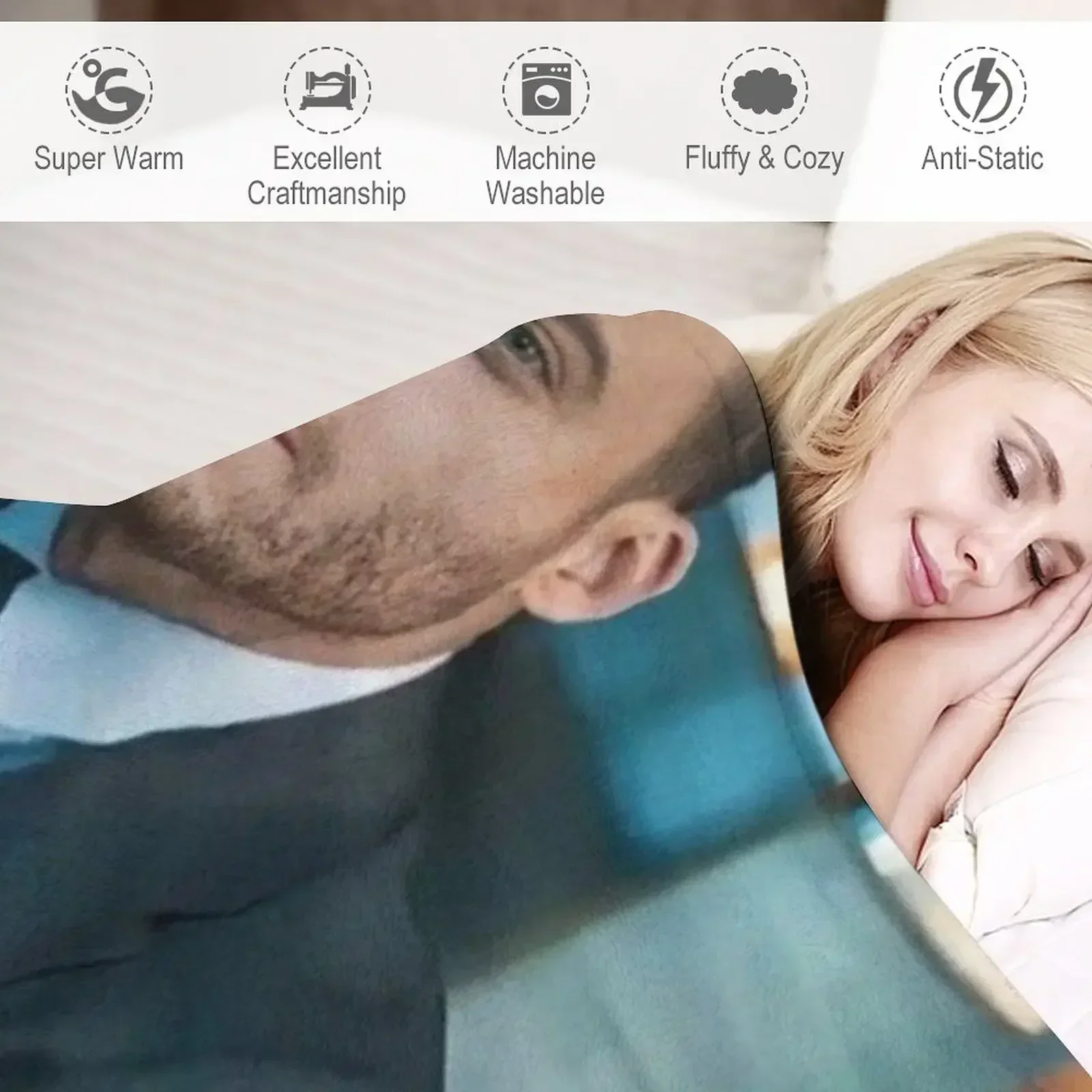 Kerem knocks on your door Пледы Одеяла для рождественских украшений на заказ