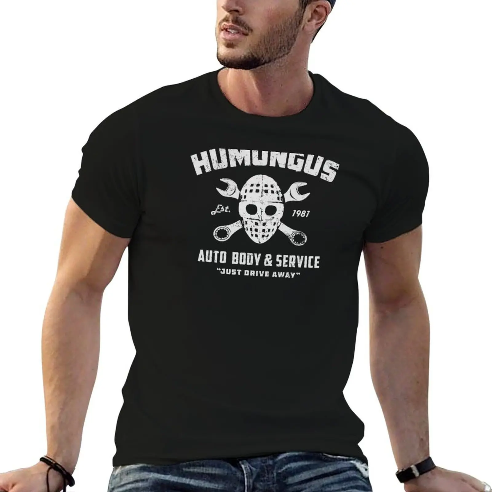 Фото Футболка Humungus Auto Body (Light Print) с коротким рукавом, больших размеров №1