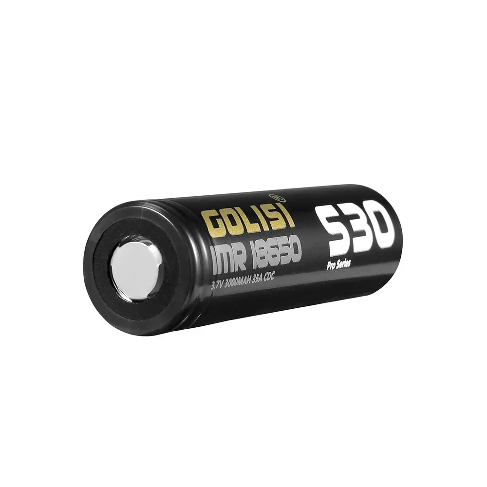 Литиевая аккумуляторная батарея Golisi S30 IMR 18650 3000 мАч 3 7 В 25 А 92 5 Вт до 75
