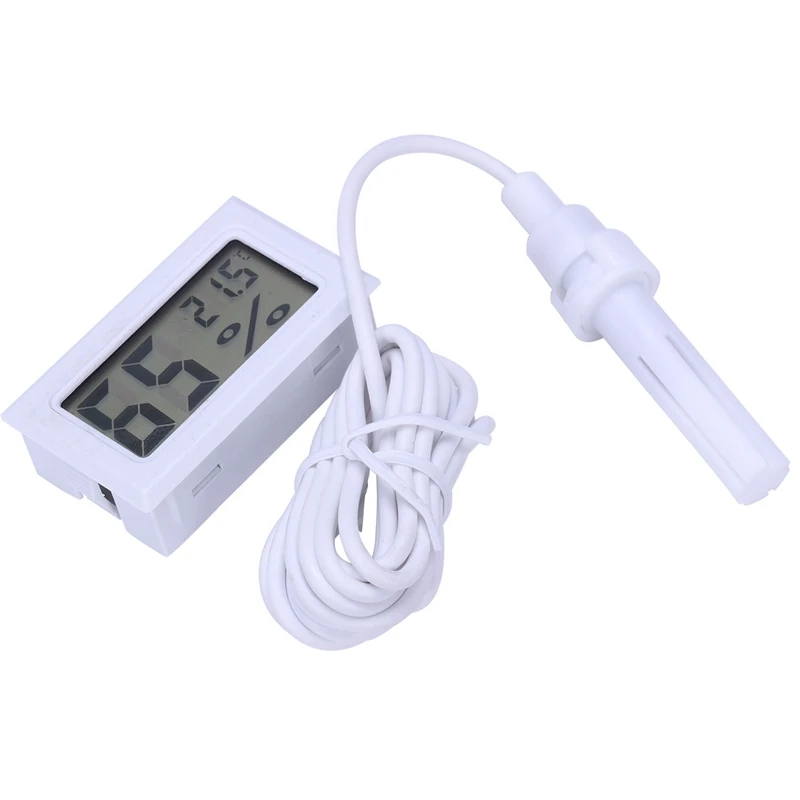 

Embedded Temperature And Humidity Meter FY-12 Electronic Hygrometer Digital Temperature Hygrometer With Probe