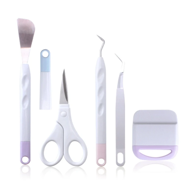 Базовый набор инструментов для рукоделия из картона сделай сам виниловый