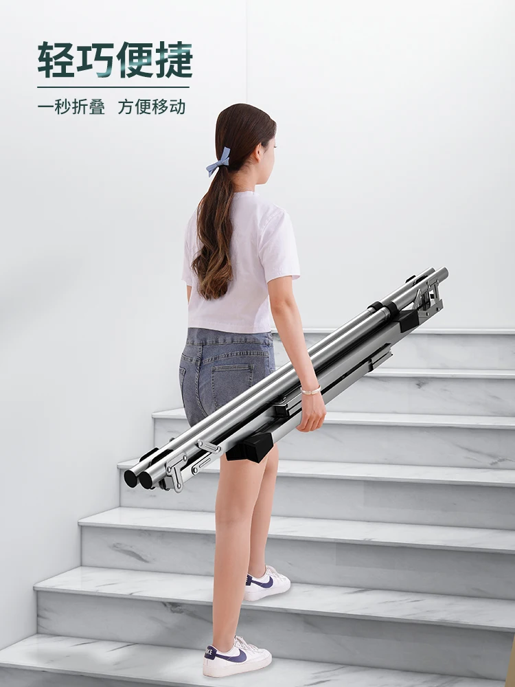 Сушилка из нержавеющей стали напольный складной стеллаж для дома балкона