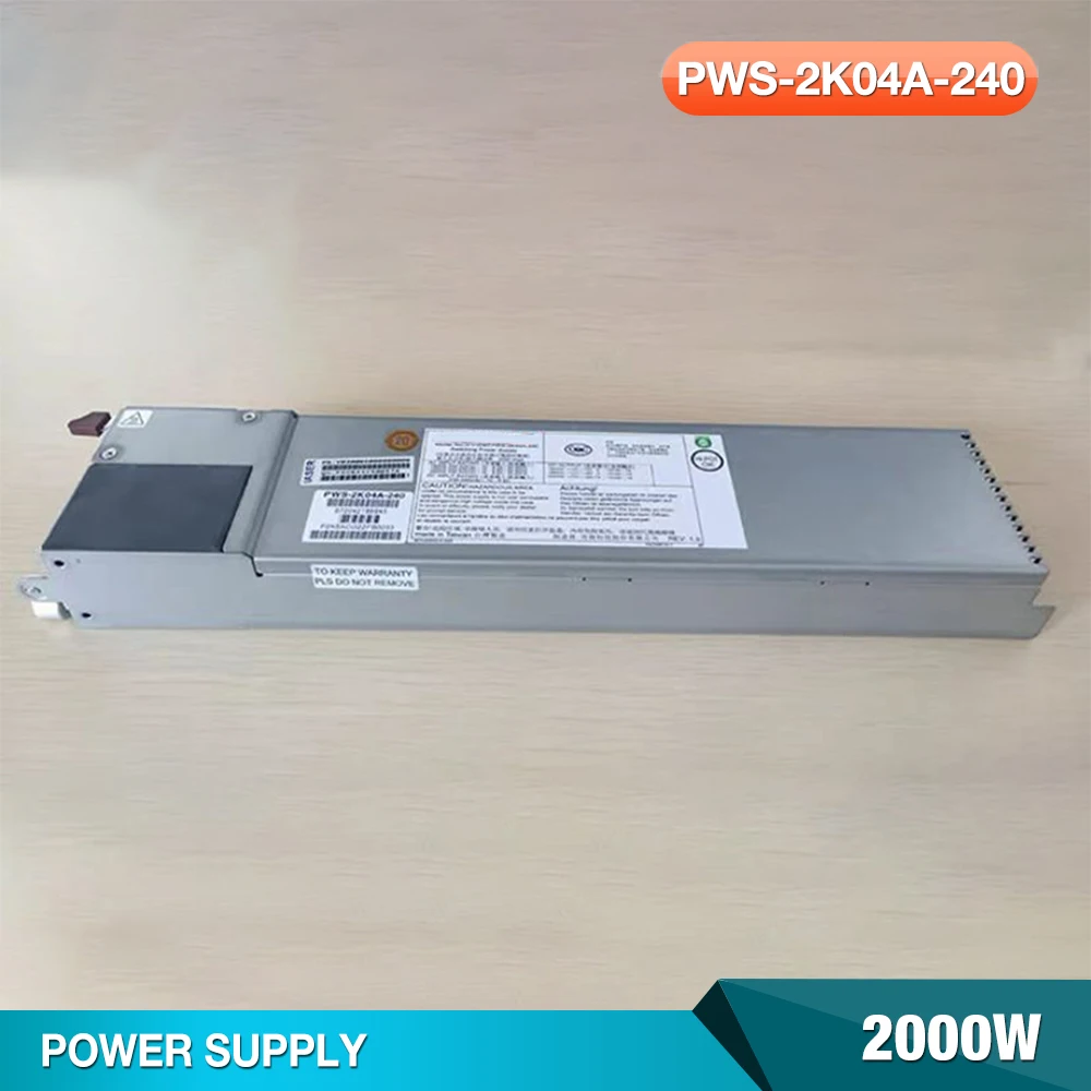 Оригинал для Supermicro 2000 Вт, блок питания для сервера, горячая заменка, избыточный модуль памяти