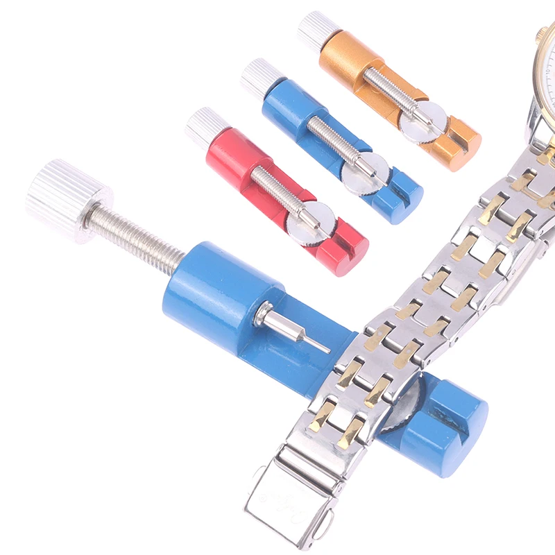 

Aluminum Watch Tools Band Link Adjust Slit Strap Bracelet Metal Chain Pin Remover Repair Spring Bar Watch Strap Disassembly Tool