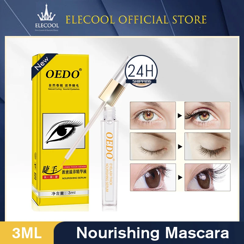 

OEDO Eyelash Growth Serum Natural Curling Enhancer Eyelash Makeup Mascara Lengthening Eye Lashes Lifting Tool TSLM2