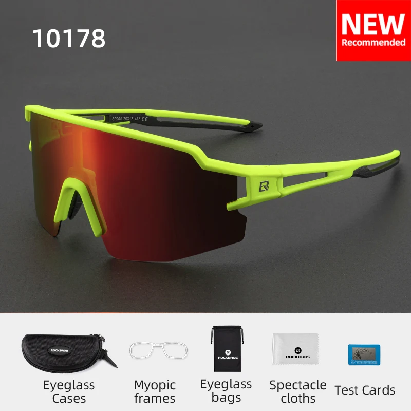 

ROCKBROS Bike Goggles Polarized Bicycle Glass Photochromic Sports Sunglasses Men Women gafas MTB Cycling Running Fishing Glasses