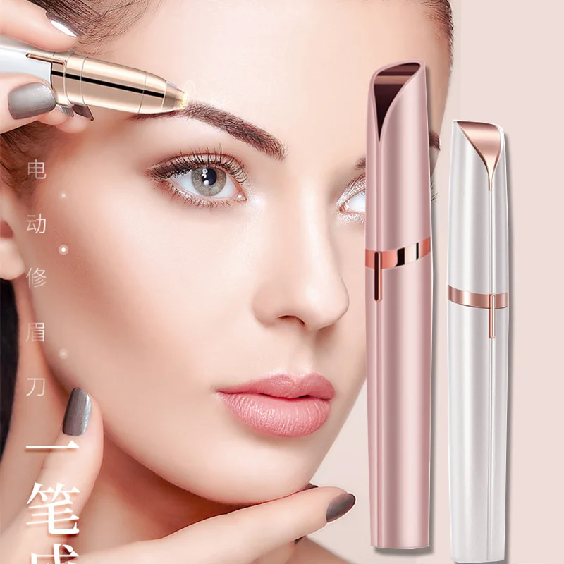 

Eyebrow Epilator Maquiagem Profissional Completa Trymer Do Brwi Eye Brow Trimmer For Rasoir Visage Femme Make Up Eye Brow Shaper