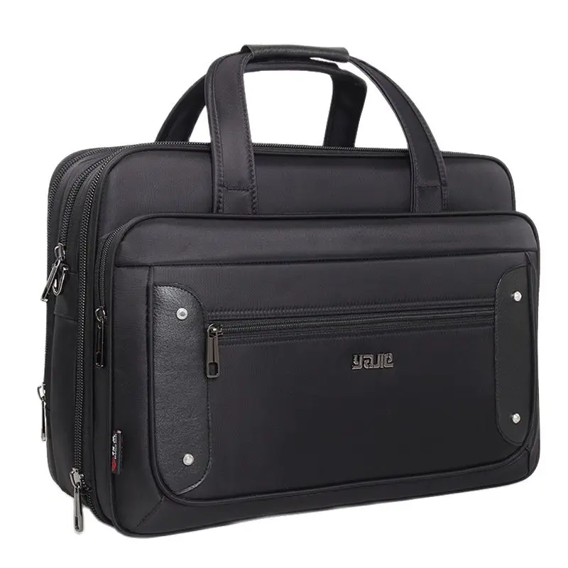

Business Men's Briefcase Large Capacity Women Office Handbags Laptop Bags 19 Inch Oxford Crossbody Travel Shoulder Bag XA66ZC