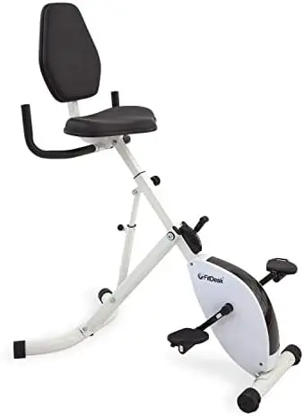 

Desk Bike - Height Adjustable with 8 Level Resistance and Easy to Read Digital Performance Meter - Foldable - For Home and Offic