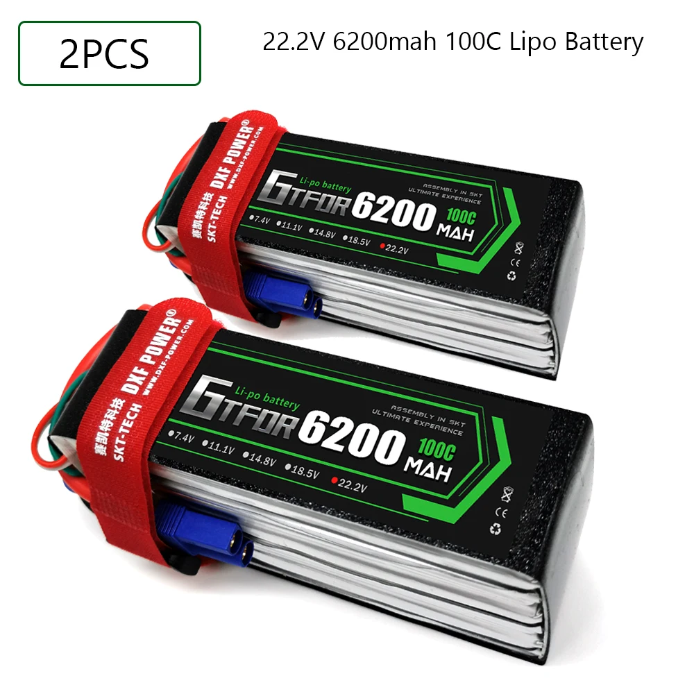 Lipo Batteries 7.4V 11.1V 15.2V 14.8V 22.2V 2S 3S 4S 6S 6500Mah 6300Mah 6500mAh 6200mAh 6750mAh 8000mAh 7000mAh  for Car