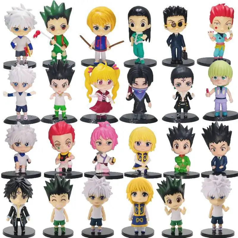 Фигурки Hunter x Hunter Bandai 6 шт. | AliExpress