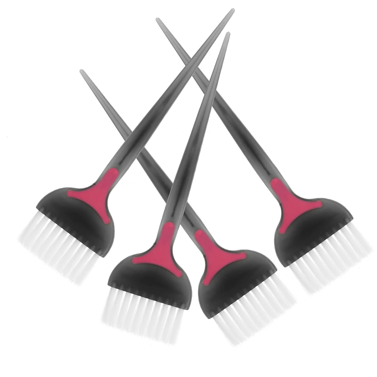 

4 Pcs Hair Color Brush Household Tool Kit Dye Applicator Abs Barbershop Coloring