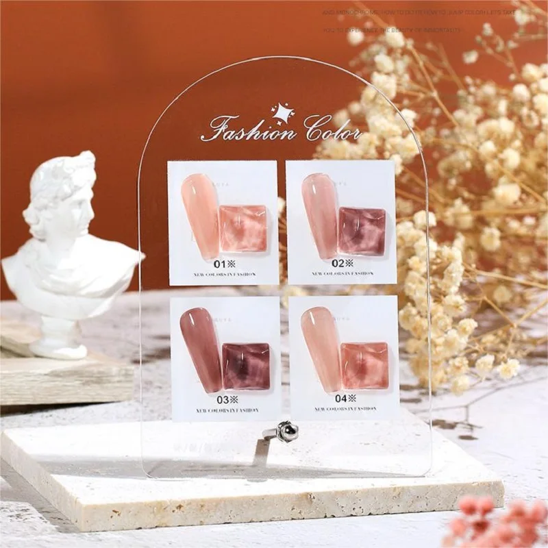 

4 Colors Nail Gel Polish 8ml Nude Pink Soak Off Uv Led Long Lasting Varnish Gel DIY Nail Art Polish Gel for Manicure Supplies