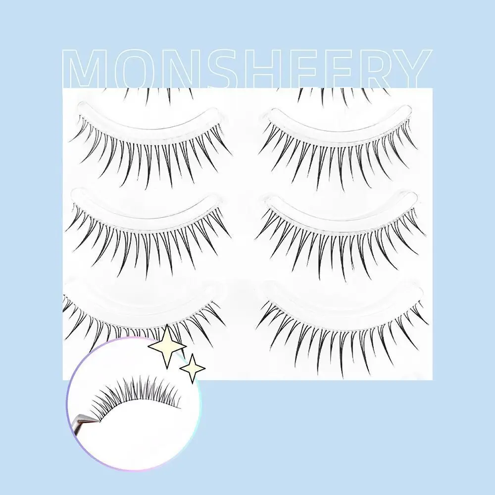 Новые Супер Мягкие Накладные ресницы ручной работы многоразовые натуральные