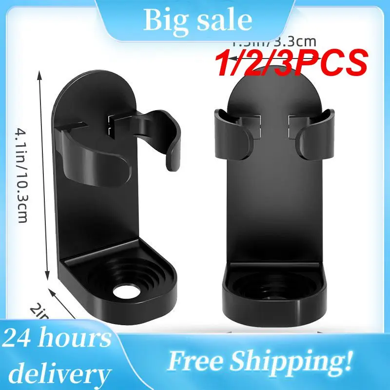 

1/2/3PCS Electric Shaver Razor Wall-Mounted Holder Traceless Toothbrush Stand Rack Space Saving Storage Holder Bathroom
