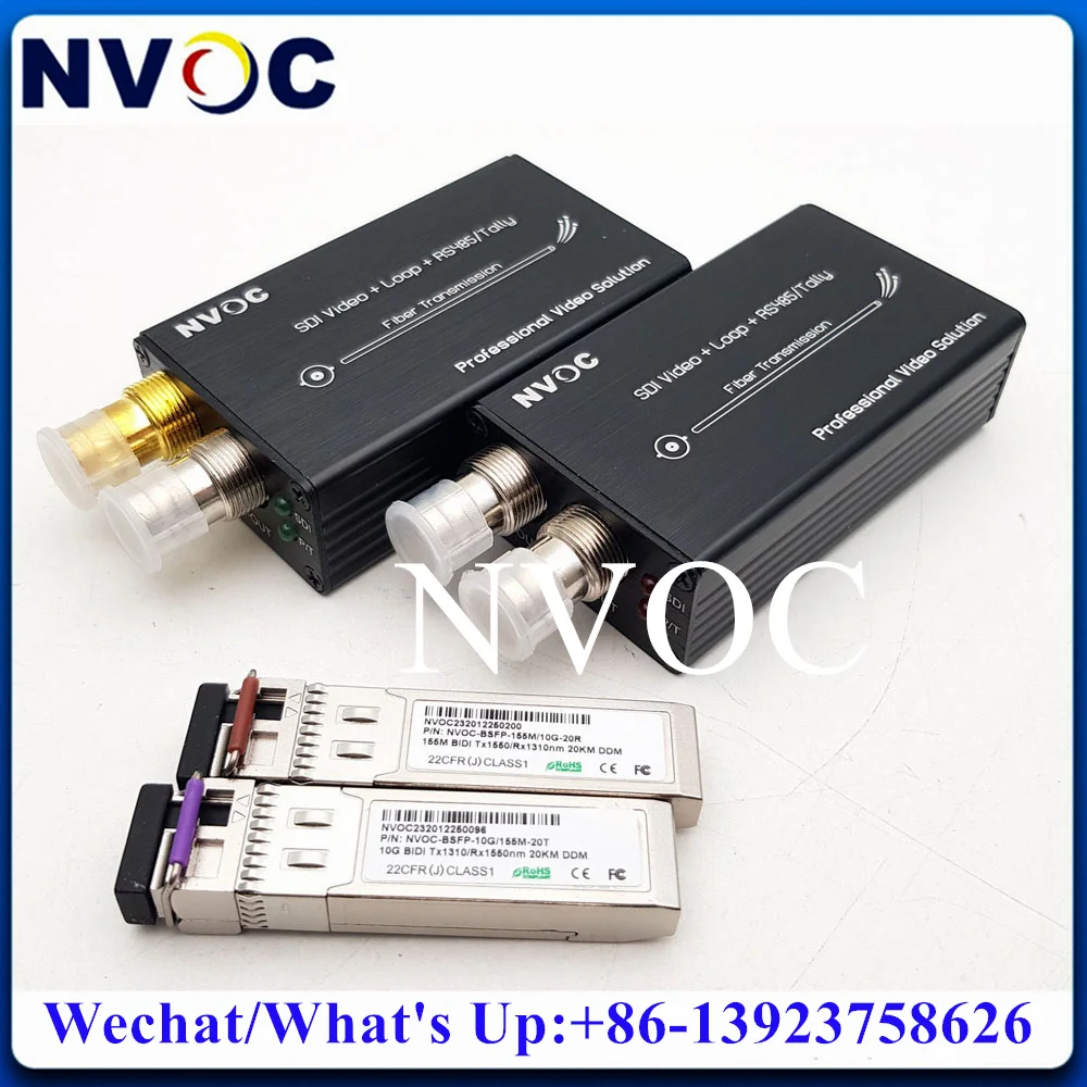 Миниатюрные Волоконно-Оптические медиаконвертеры 3G-SDI передатчик приемник