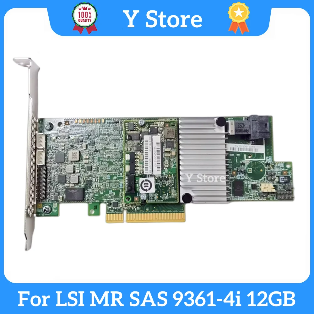 

Y Store For LSI MR SAS 9361-4i LSI00415 12GB Array Card With 1 GB Cache 03-25420-02D Fast Ship