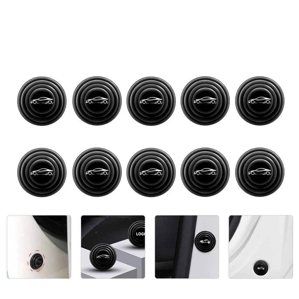 

Car Door Pads Collision Anti Gasket Protector Bumper Sticker Absorber Bumpers Rubber Cabinet Accessories Proof Absorbing Pad