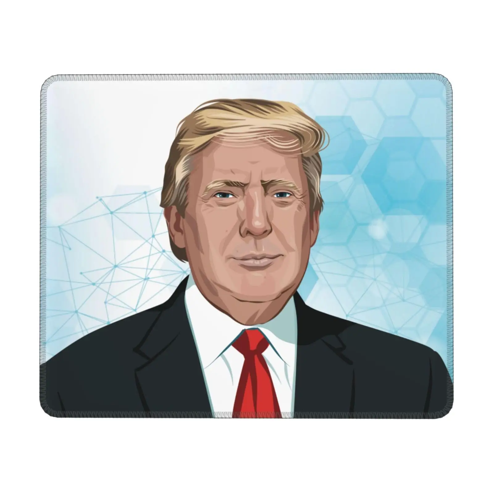 Trump Vance 2024 хит продаж квадратные коврики для мыши удобный игровой коврик