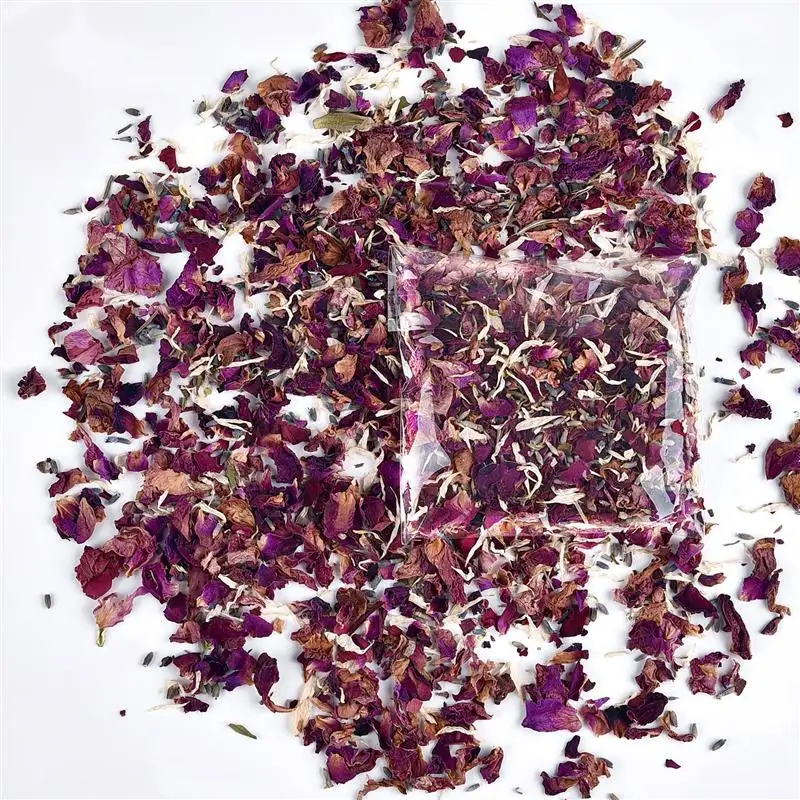 Натуральные лепестки роз SEVENWELL для декора