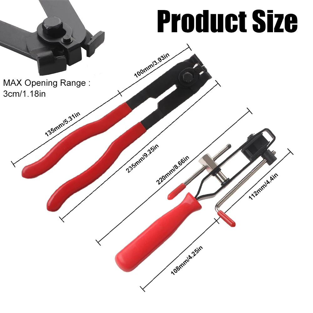 Набор плоскогубцев для зажима шРУС из нержавеющей стали автомобильный