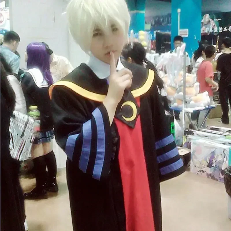 Костюм для косплея из аниме класс убийц корозенсей халат плащ накидка галстук