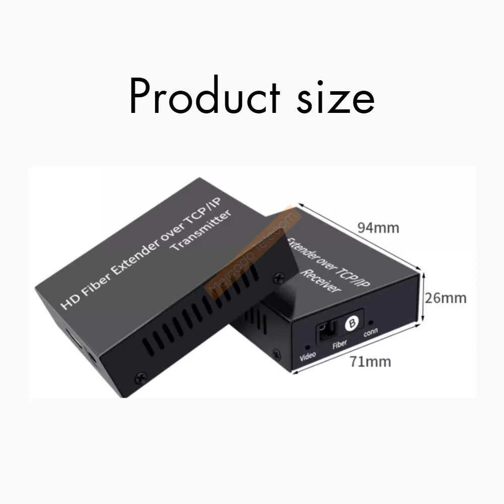 Волоконно-оптический удлинитель HDMI 3 км через оптоволоконный кабель SC 1080P 20 км HDMI-удлинитель через оптоволоконный трансивер, удлинитель видео-аудио (art.: 3920caf4e4b07) - 3920caf4e4b07