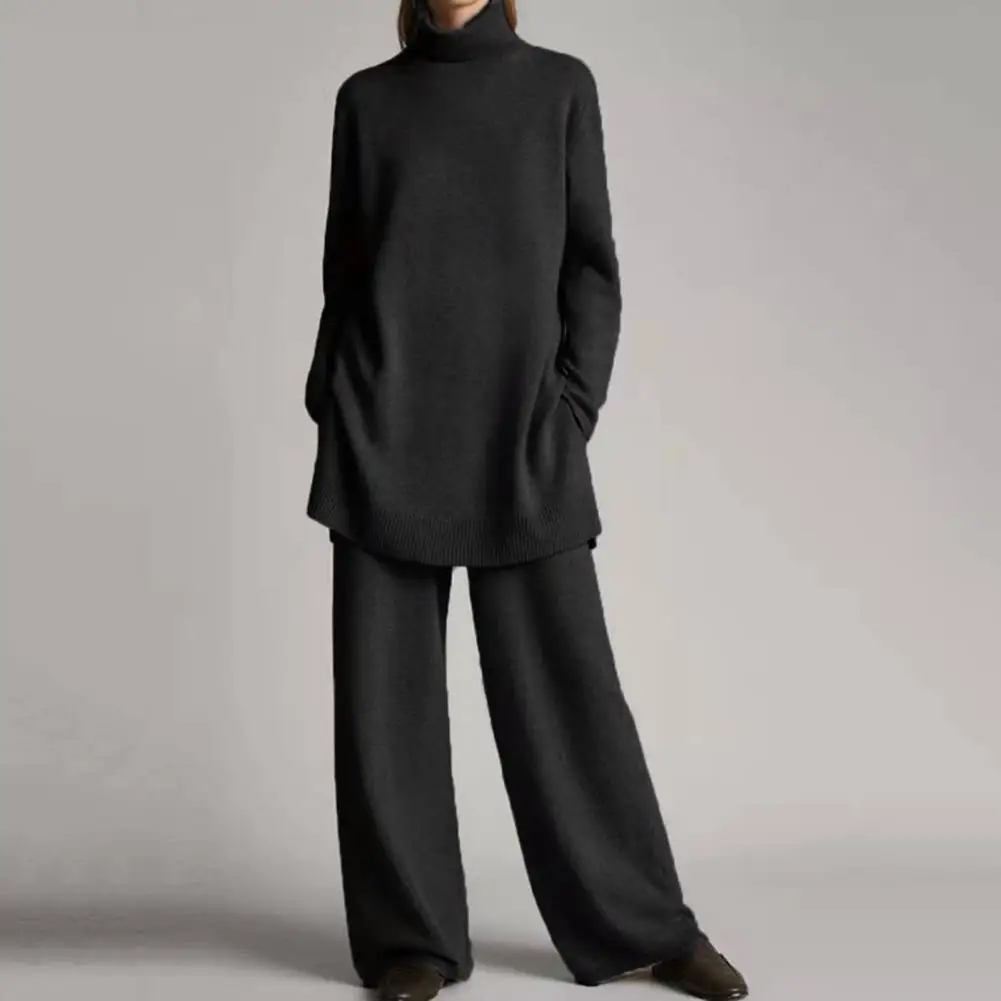 

Neck Protection Elastic Wear-resistant Sweatshirt Trousers Suit for Daily Wear