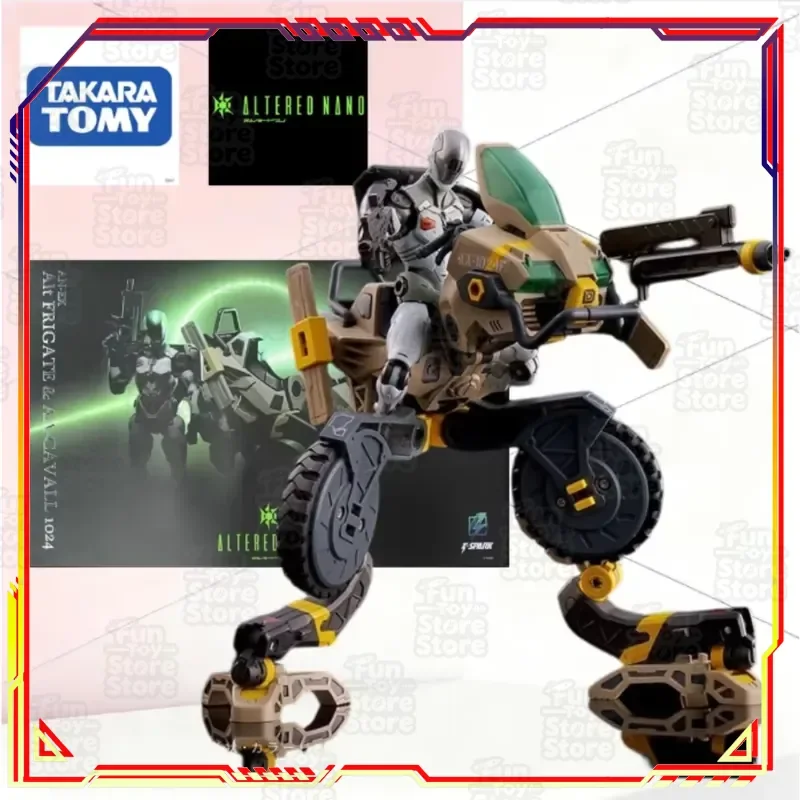 Фото Коллекционная фигурка Takara Tomy ALTERED NANO AN-EX Alt FRIGATE & AA-CAVALL 1024, готовая модель меха, лимитированная серия №1