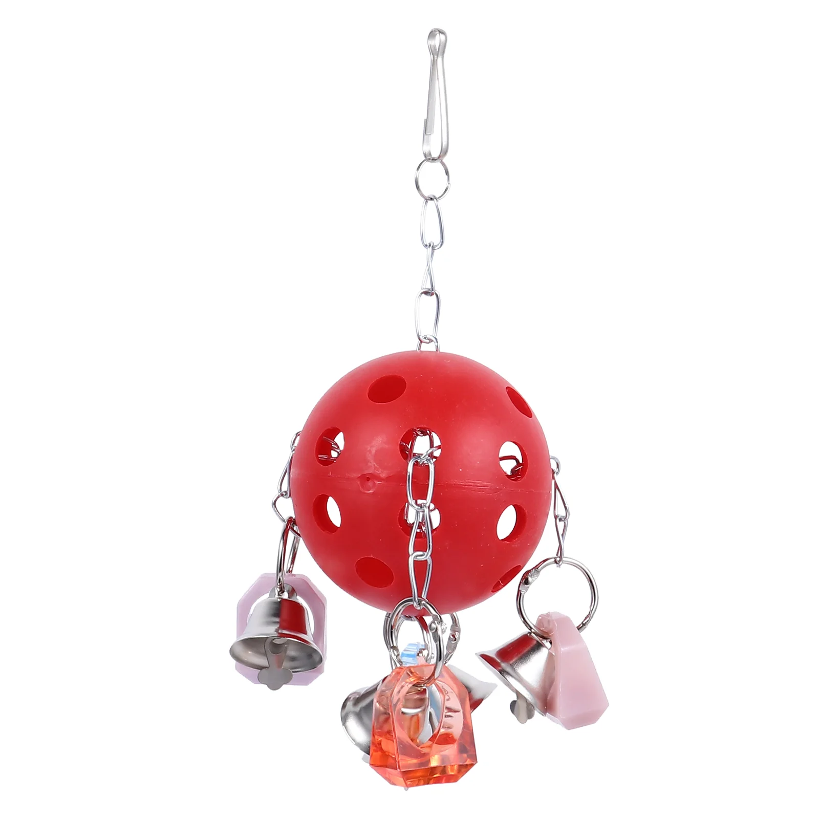 

Bird Toy Toys Hanging Parrot Bell Parakeet Cage Parakeets Cat Chirping Conures Chew Treats Cockatiel Sun Conure Bite Parrots