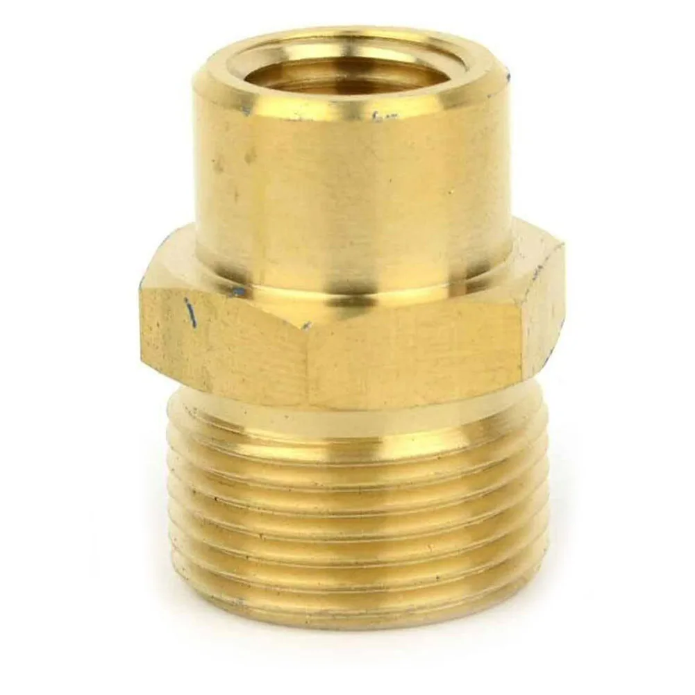 

Pressure Washer M22 X 1/4\" NPT Female Plug For-Karcher Style Adapter 360 Degree Rotation For Quick Connection Garden Hoses