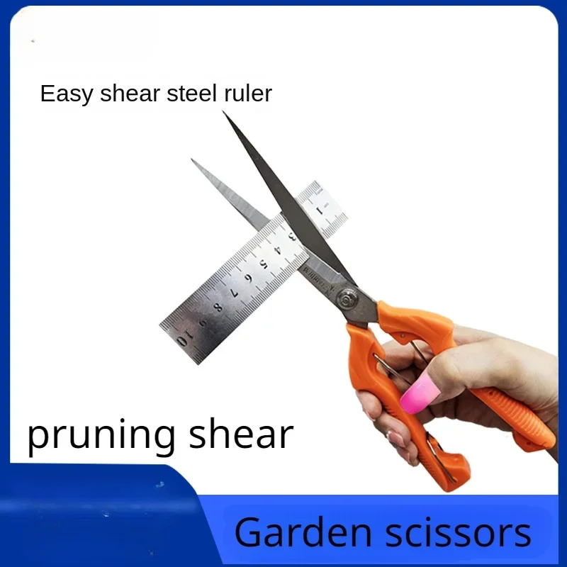 

Расширенные ножницы для сбора фруктов, 245 мм, ножницы для перца, ножницы для цветов, садовые ножницы, ножницы для обрезки