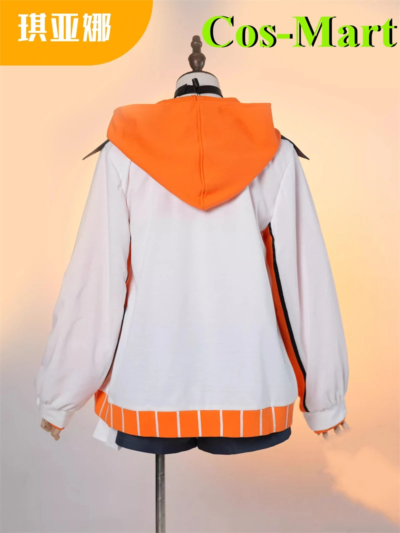 Cos-Mart Game Honkai Impact 3 Киана Каслана карнавальный костюм милая элегантная униформа